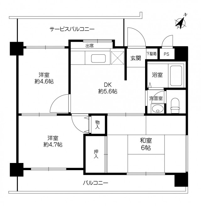 【賃貸分譲マンション】甲南コンセール東灘